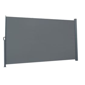 Outdoor Aluminum Handle Pentacle Side Pull Shed Office Partition Cafe Terrace Windshield Isolation Canopy Dark Gray - Gray